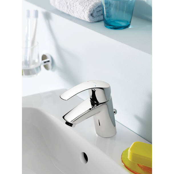 GROHE Eurosmart® Single Hole Faucet Single-handle Bathroom Faucet | Wayfair